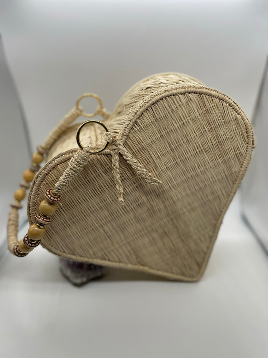 Strawbag Corazon Purse